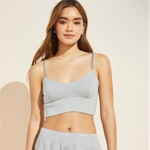 Elon Relaxed Rib Bralette (NWT)